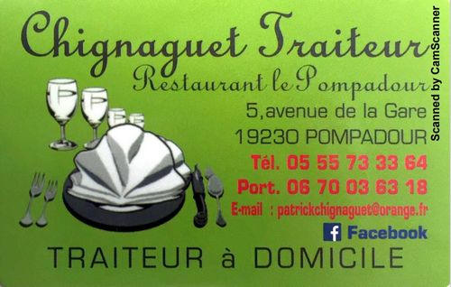 Chignaguet traiteur Arnac-Pompadour